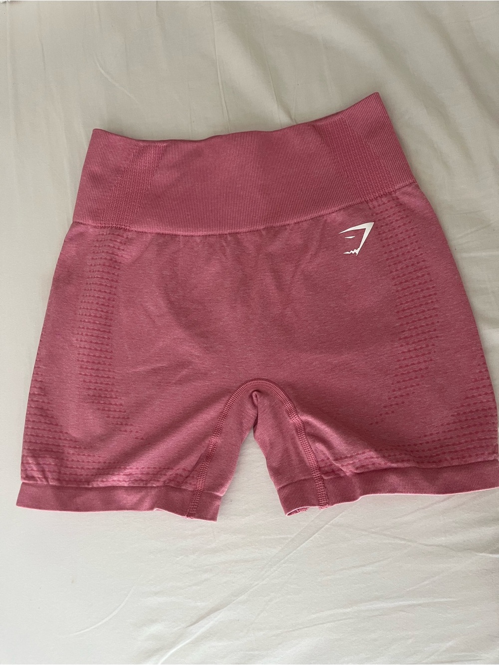 Seamless Gymshark Vital High-Waist Pink Workout Shorts seamless